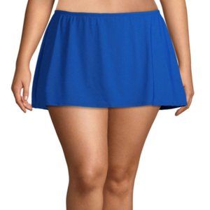Liz Claiborne Swim Skirt-Plus - Blue - Size 24W